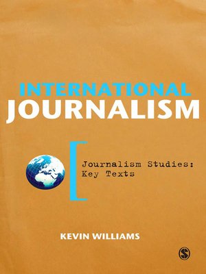 cover image of International Journalism